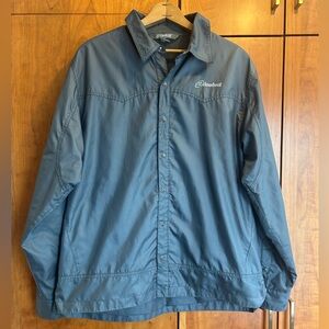 Cloudveil Men’s Quilted Western Shacket Pearl Snaps size M Gray